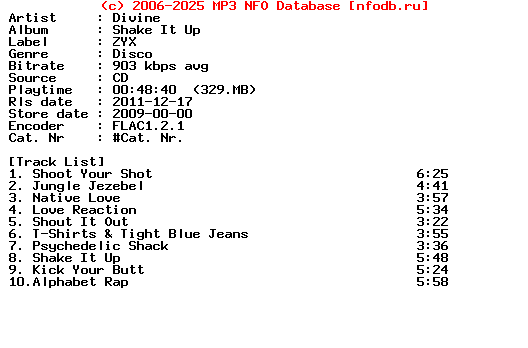 Divine-Shake_It_Up-CD-2009