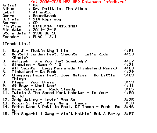 VA-Dr._Dolittle_The_Album_Ost-CD-FLAC-1998