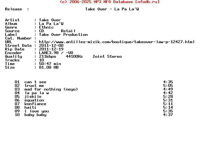 Take_Over-La_Pa_Law-CD-FR-2011