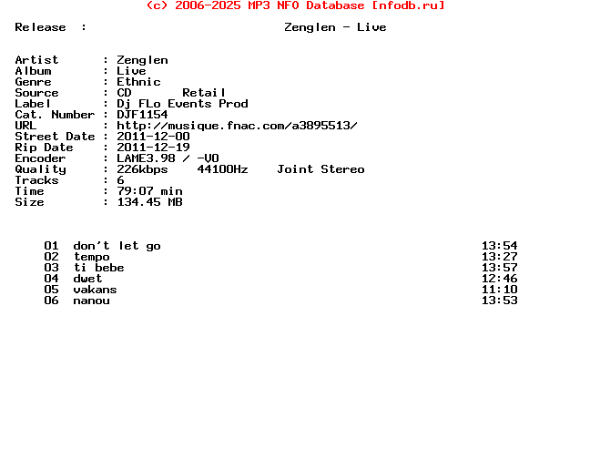 Zenglen-Live-(DJF1154)-CD-FR-2011