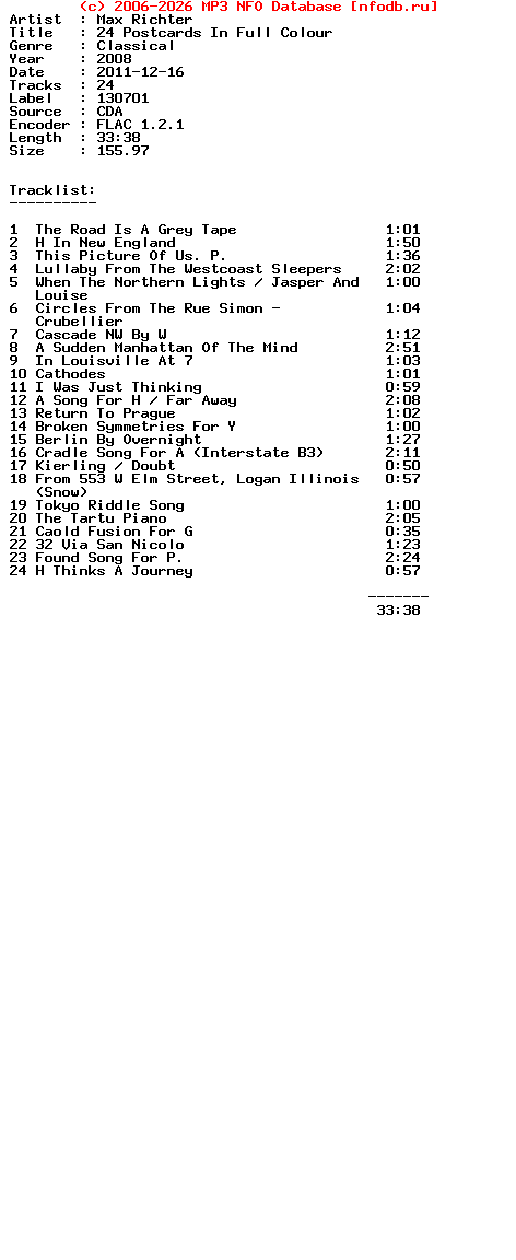 Max_Richter-24_Postcards_In_Full_Colour-CD-FLAC-2008