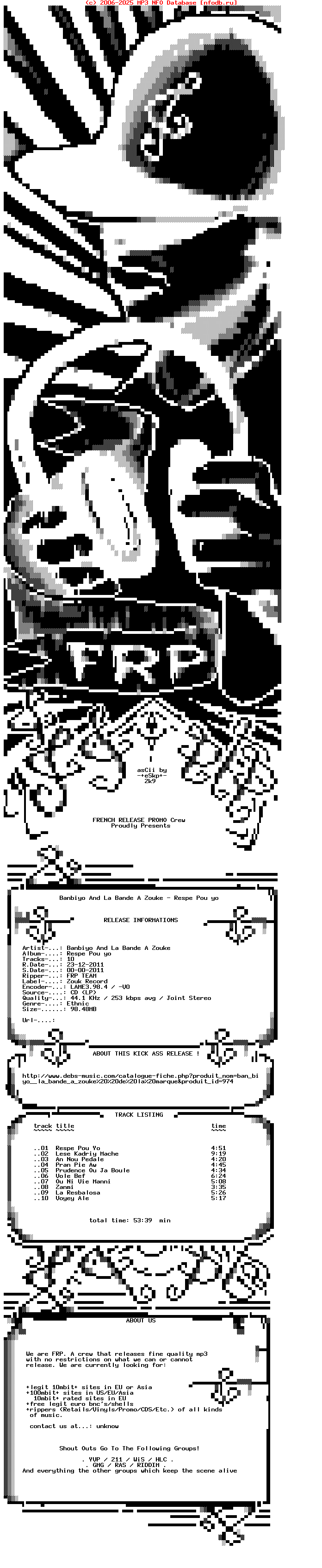Banbiyo_And_La_Bande_A_Zouke-Respe_Pou_Yo-(RETAIL_CD)-FR-2011
