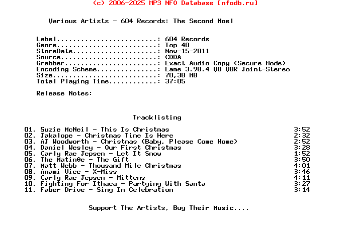 VA-604_Records_The_Second_Noel-2011