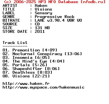 Haken-Visions-2011