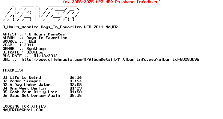 8_Hours_Manatee-Days_In_Favoriten-WEB-2011-Naver