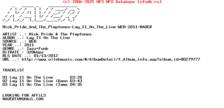 Nick_Pride_And_The_Pimptones-Lay_It_On_The_Line-WEB-2011-Naver