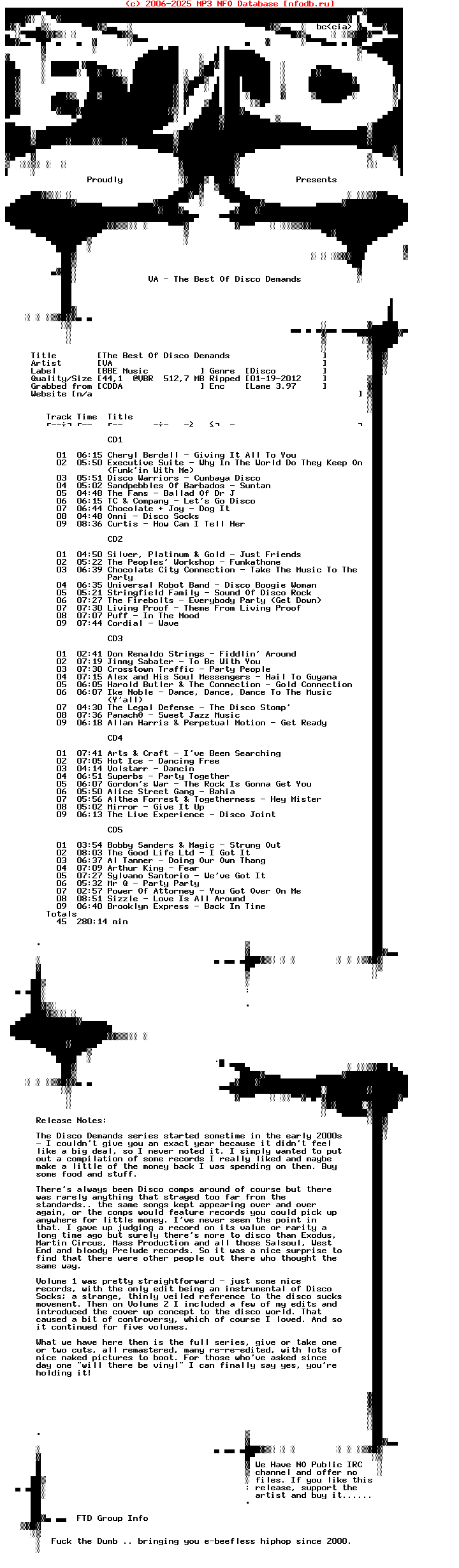 VA-The_Best_Of_Disco_Demands-5CD-2012-FTD