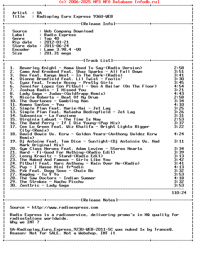 VA-Radioplay_Euro_Express_936U-WEB-2011