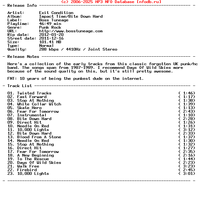 Exit_Condition-Impact_Time-Bite_Down_Hard-2011