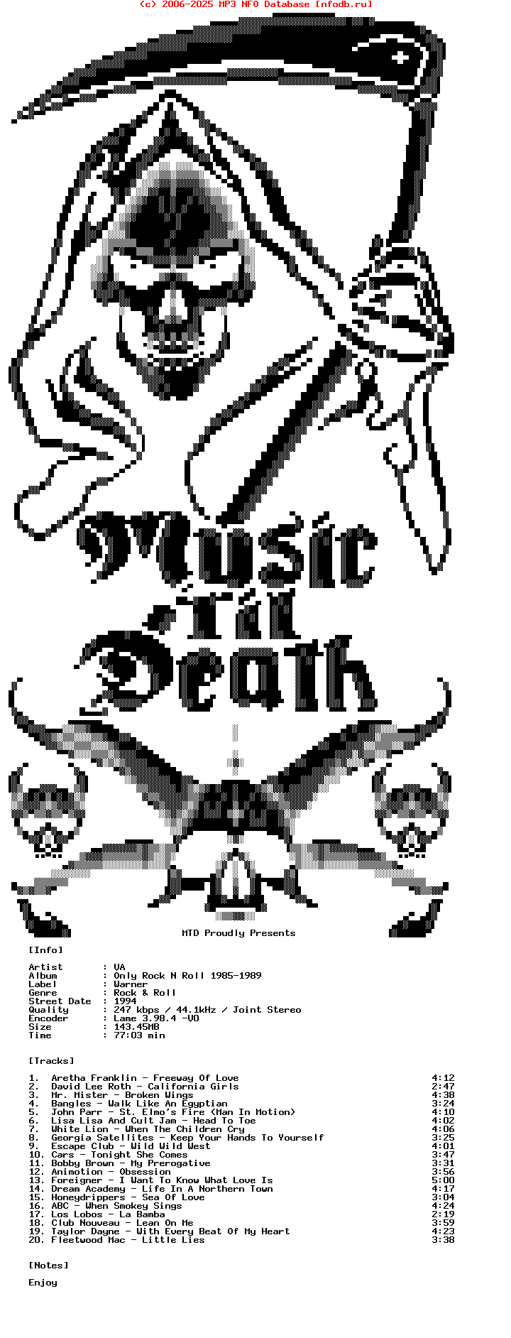 VA-Only_Rock_N_Roll_1985-1989-1994