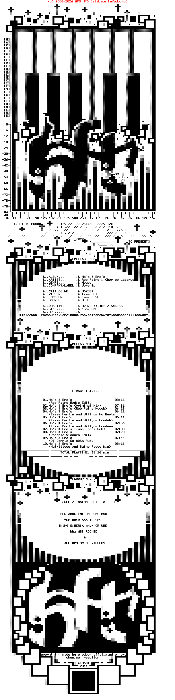 Rob_Paine_And_Charles_Lazarus_Feat._Lady_Alma-Hos_And_Bros_(WOR034)-WEB-2012