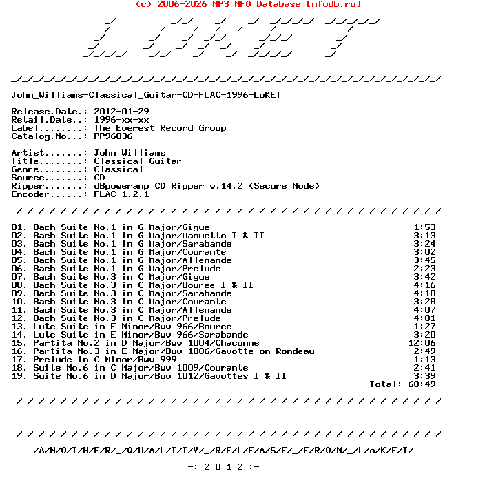 John_Williams-Classical_Guitar-CD-FLAC-1996-LoKET
