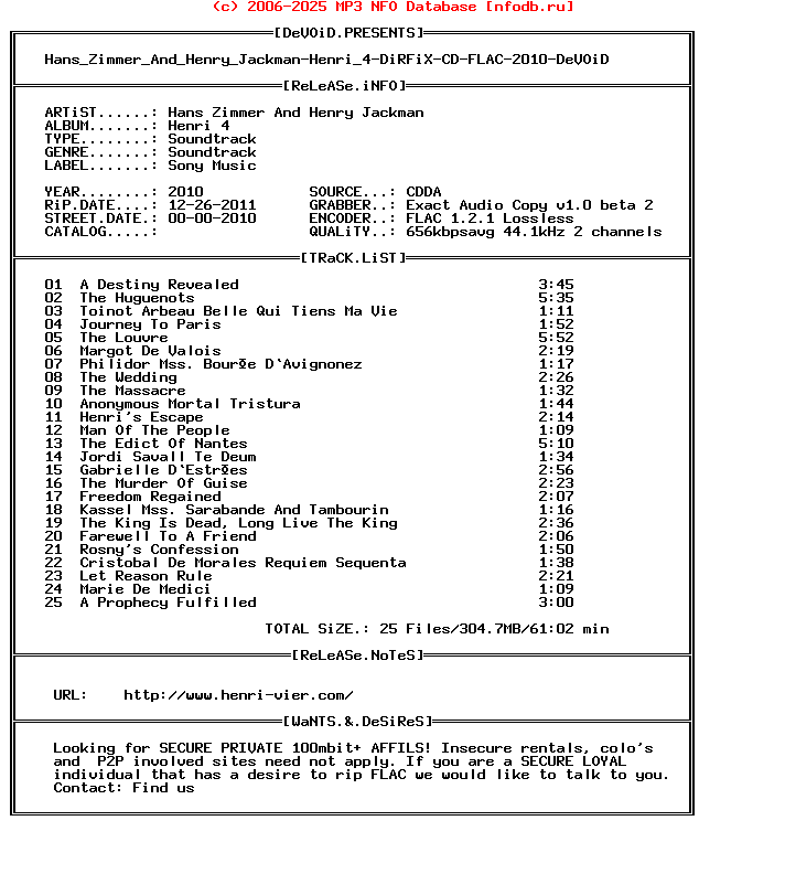 Hans_Zimmer_And_Henry_Jackman-Henri_4-Dirfix-CD-FLAC-2010