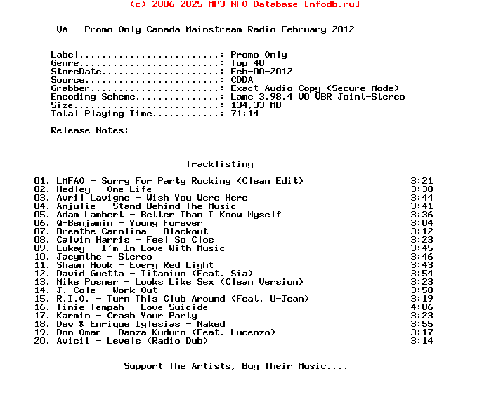 VA-Promo_Only_Canada_Mainstream_Radio_February-2012