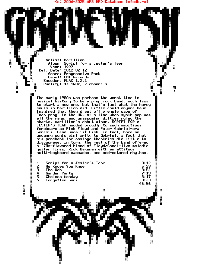 Marillion-Script_For_A_Jesters_Tear-Remastered-CD-FLAC-1997