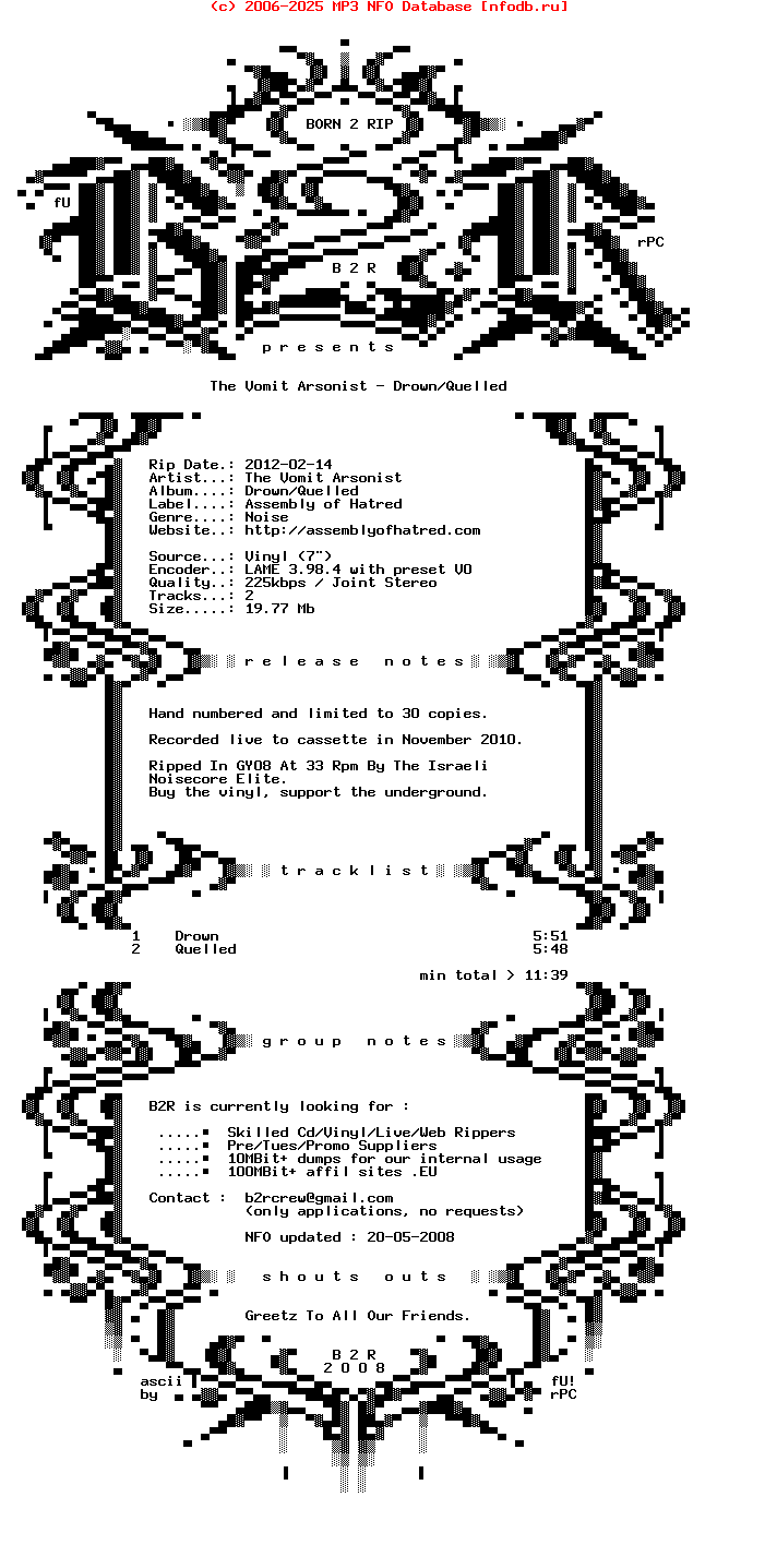 The_Vomit_Arsonist-Drown-Quelled-7Inch-Vinyl-2012