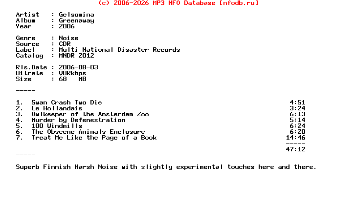 Gelsomina-Greenaway-CDR-2006