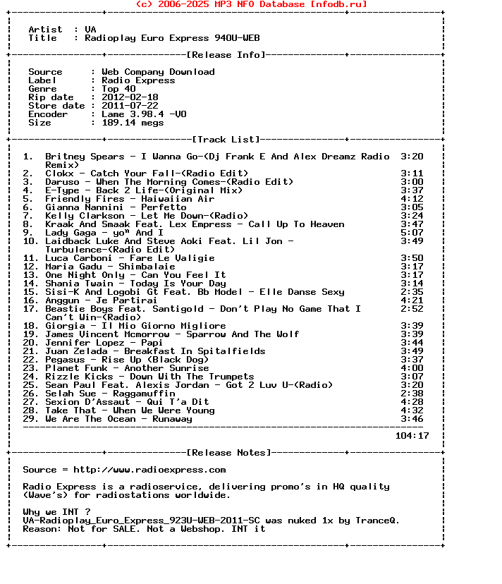 VA-Radioplay_Euro_Express_940U-WEB-2011