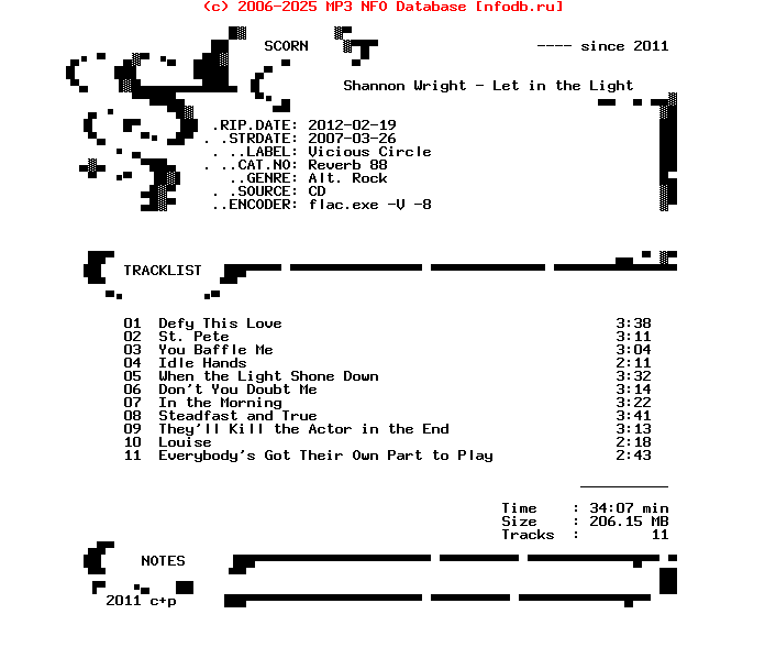 Shannon_Wright-Let_In_The_Light-Digipak-CD-2007