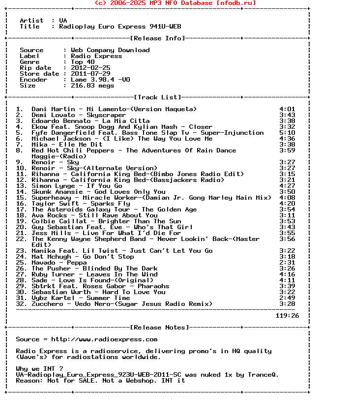 VA-Radioplay_Euro_Express_941U-WEB-2011