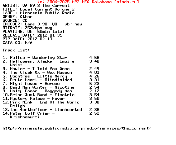 VA-89.3_The_Current-Local_Current_Vol_2-2012