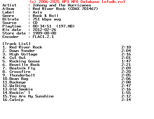 Johnny_And_The_Hurricanes-Red_River_Rock_(CDAX_701467)-CD-1989