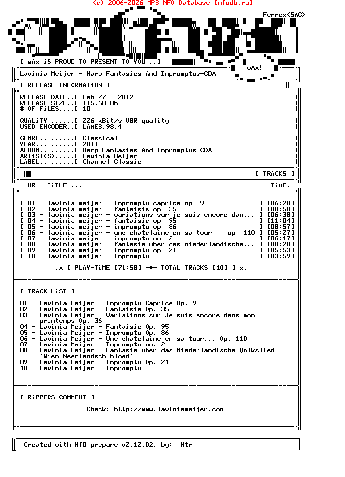 Lavinia_Meijer-Harp_Fantasies_And_Impromptus-CDA-2011