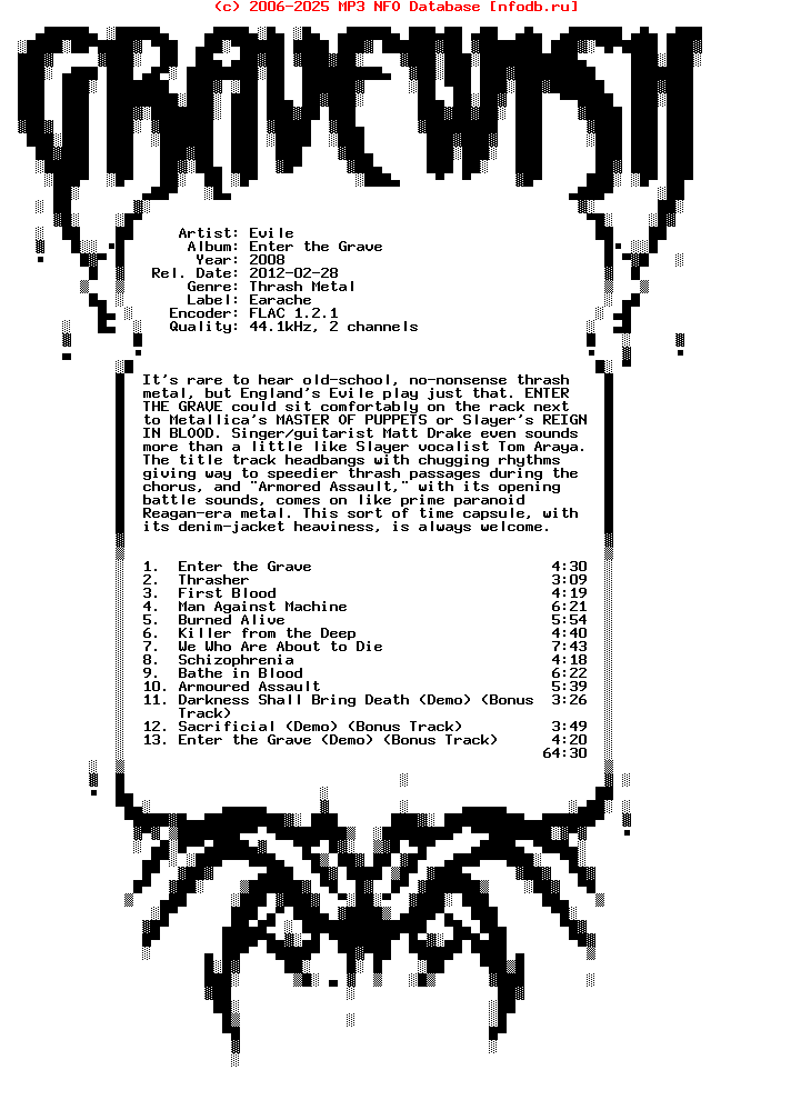 Evile-Enter_The_Grave-Reissue-CD-FLAC-2008