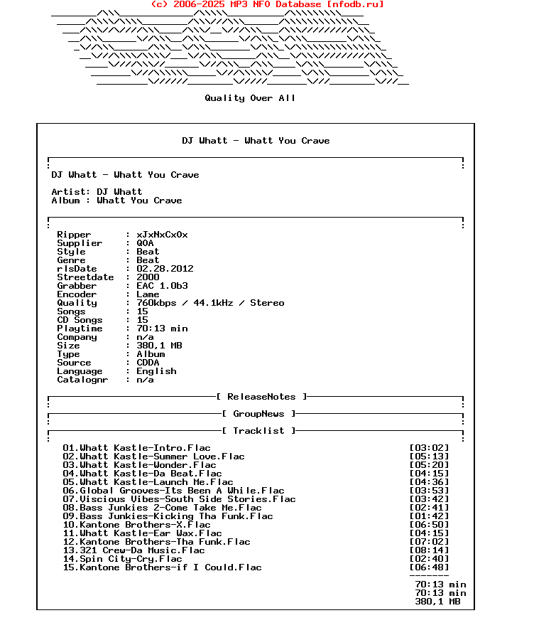 Dj_Whatt-Whatt_You_Crave-FLAC-2000-Qoa