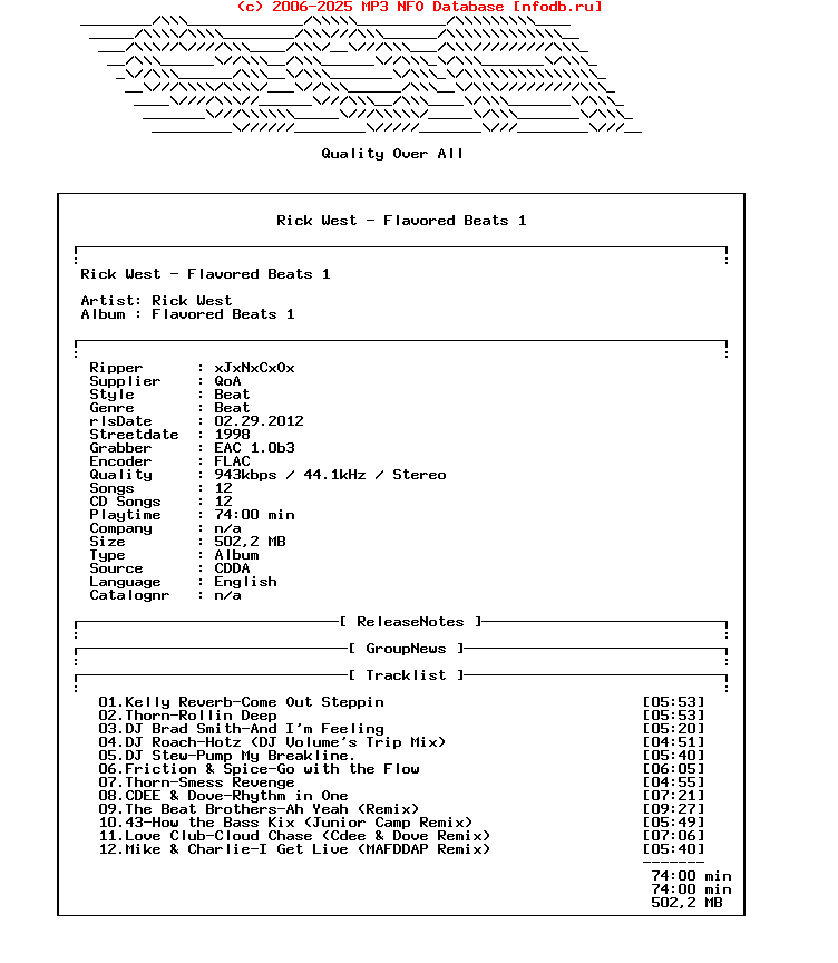 Rick_West-Flavored_Beats_1-CD-FLAC-1998-Qoa