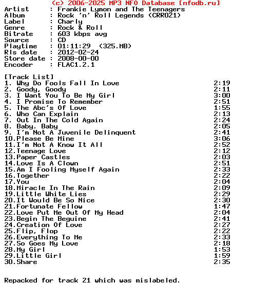Frankie_Lymon_And_The_Teenagers-Rock_N_Roll_Legends_(CRR021)-Repack_Cd-2008