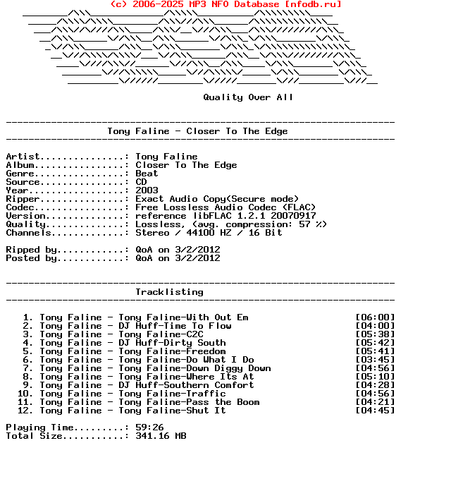 Tony_Faline-Closer_To_The_Edge-CD-FLAC-2003-Qoa