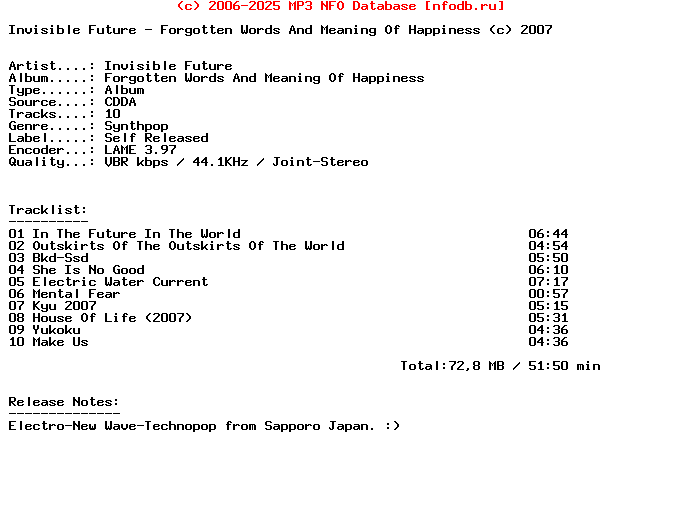 Invisible_Future-Forgotten_Words_And_Meaning_Of_Happiness-CDR-2007