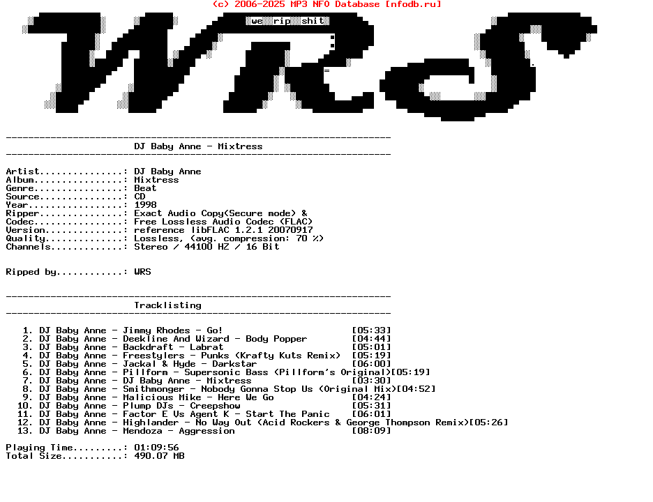 Dj_Baby_Anne-Mixtress-CD-FLAC-2004-Wrs