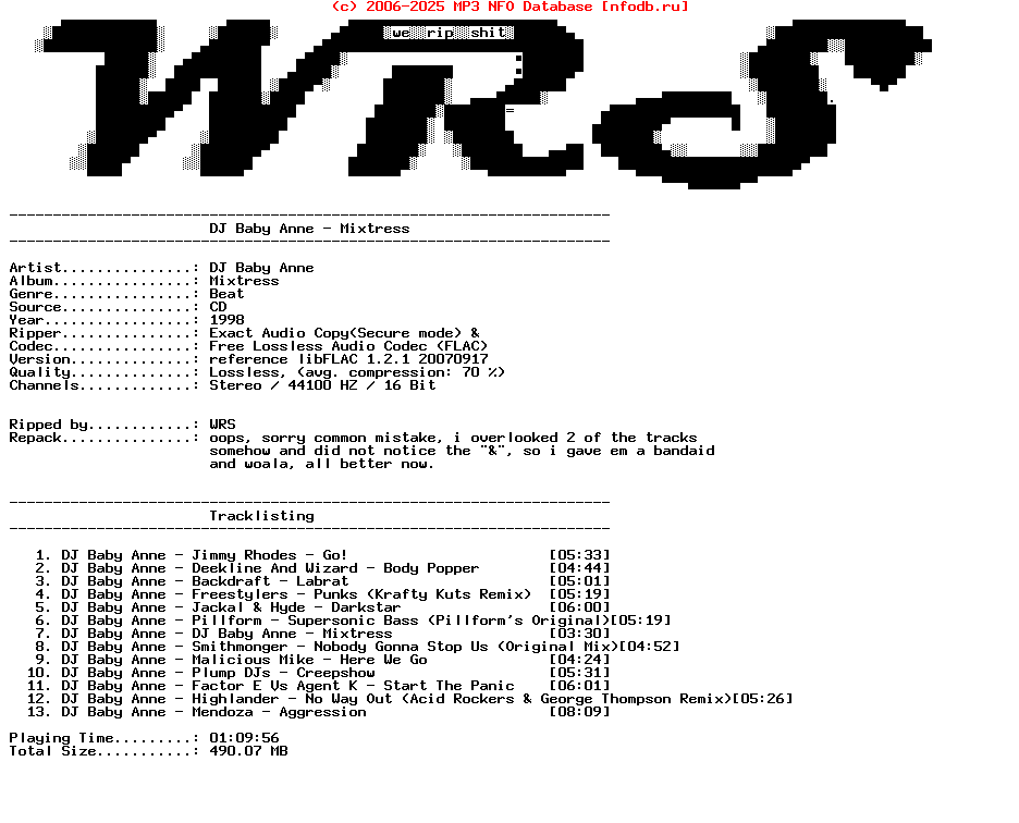 Dj_Baby_Anne-Mixtress-REPACK-CD-FLAC-2004-Wrs