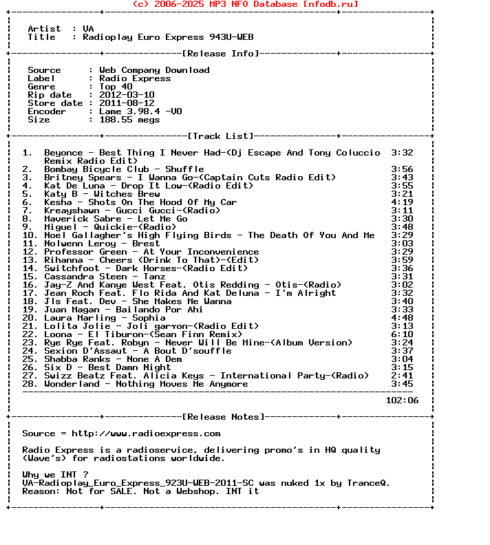 VA-Radioplay_Euro_Express_943U-WEB-2011