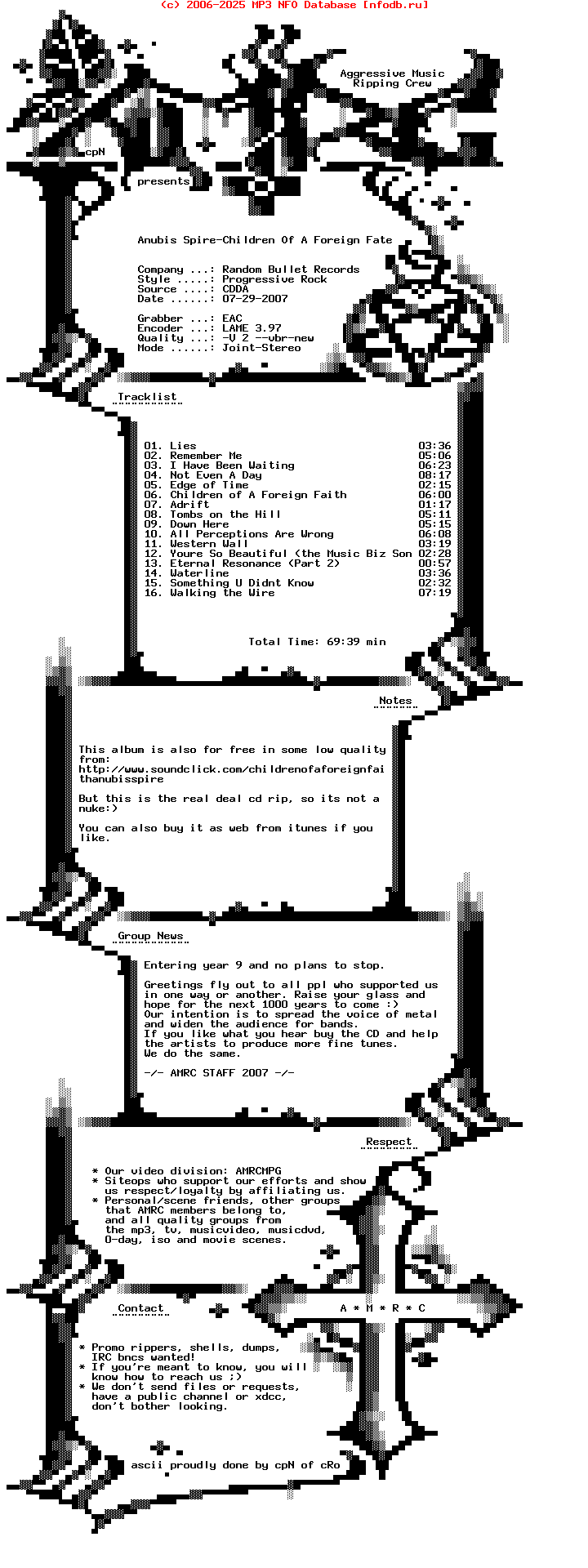 Anubis_Spire-Children_Of_A_Foreign_Fate-2007-AMRC