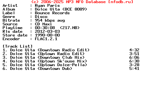 Ryan_Paris-Dolce_Vita_(BCE_8089)-CDM-1990