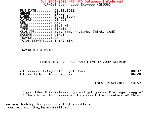 VA-Get_Down__Love_Express_(GT006)-Vinyl-2012