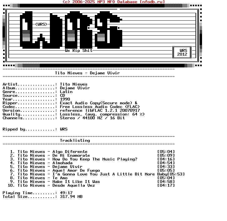 Tito_Nieves-Dejame_Vivir-ES-CD-FLAC-1990-Wrs