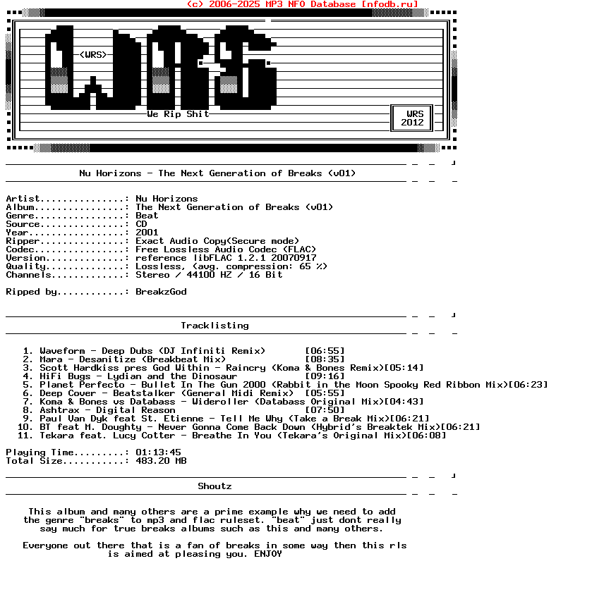 Nu_Horizions-The_Next_Generation_Of_Breaks_V01-CD-FLAC-2001-Wrs