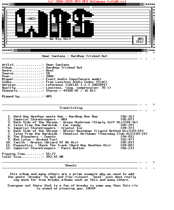 Omar_Santana-Hardhop_Tricked_Out-CD-FLAC-1998-Wrs