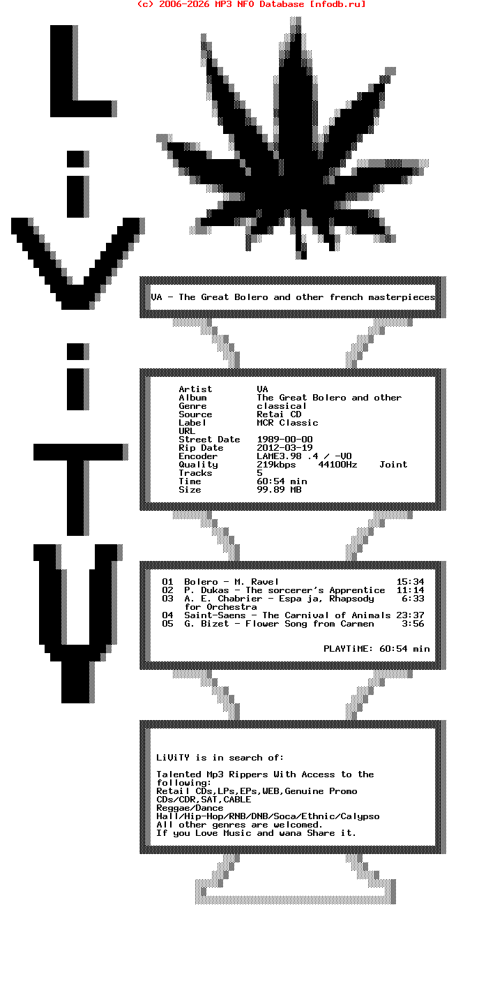 VA-The_Great_Bolero_And_Other_French_Masterpieces-Retail_Cd-1989-Lvy