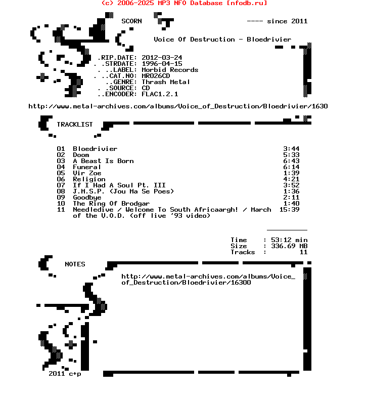Voice_Of_Destruction-Bloedrivier-CD-1996
