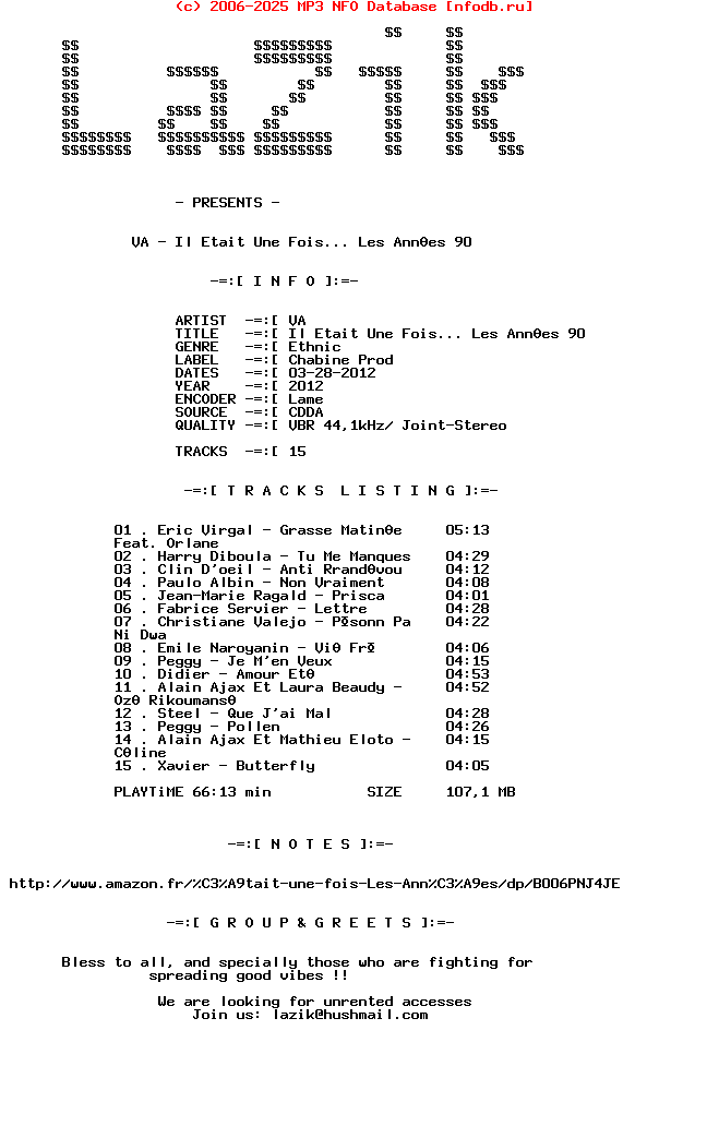 VA-Il_Etait_Une_Fois____Les_Annees_90-WEB-FR-2012-Lazik_Int