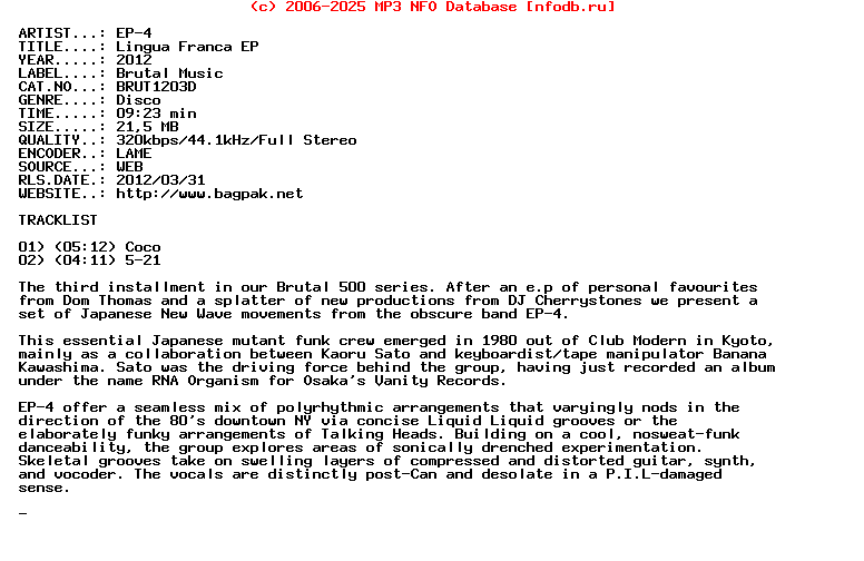Ep-4-Lingua_Franca_Ep-(BRUT1203D)-WEB-2012
