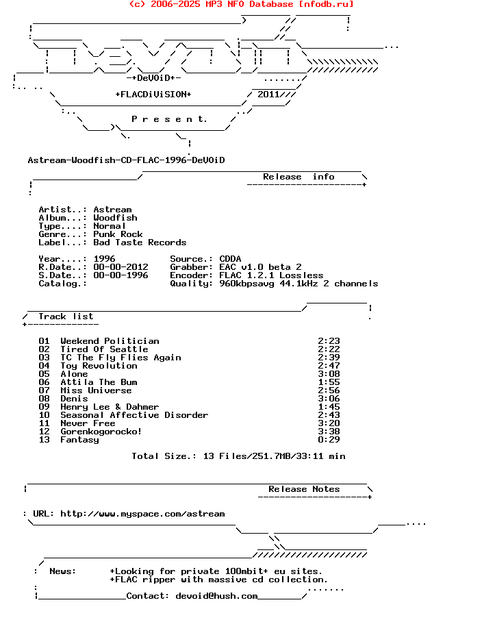 Astream-Woodfish-CD-FLAC-1996