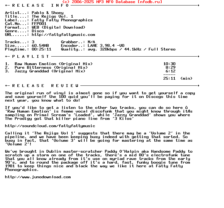 Pablo_And_Shoey-The_Rejigs_Vol._1-(FFP001)-WEB-2012