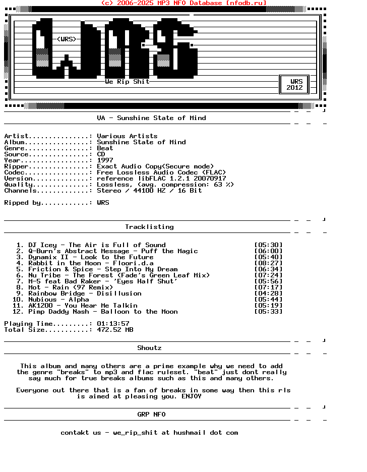 VA-Sunshine_State_Of_Mind-CD-FLAC-1997-Wrs