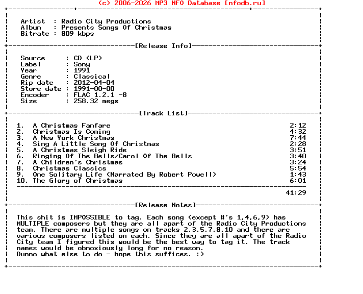 Radio_City_Productions-Presents_Songs_Of_Christmas-CD-FLAC-1991